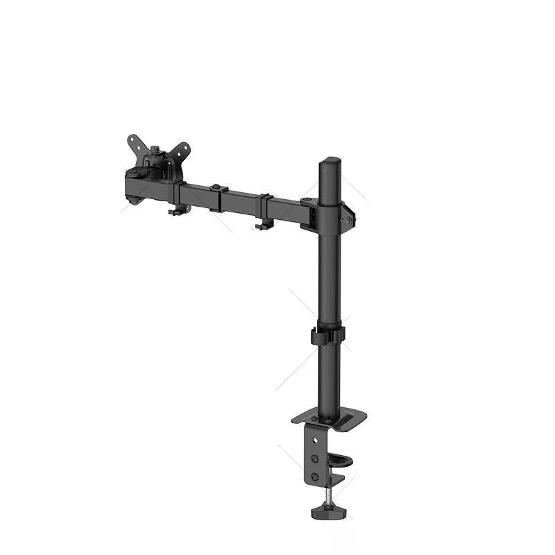 Computer lifting rotating display bracket for monitors 13-32 inches with steel construction