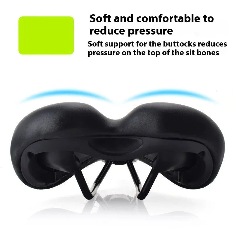 Bike saddle cushion with hollow design in 3147 colour, dimensions 270mm x 180mm