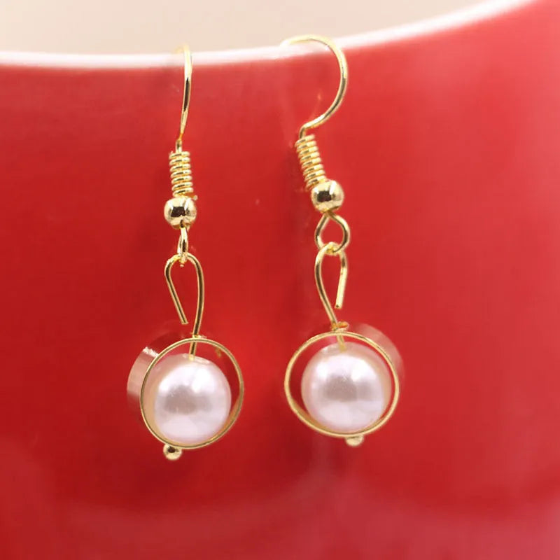 Copper star-shaped earrings with electroplated gold, rose gold, or white gold finish, minimalist design