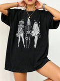Unisex cotton round neck short sleeve T-shirt in loose fit, summer casual top in available colours