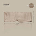 Silk sleep eye mask in multiple colour options with elastic headband strap