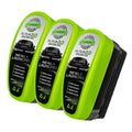 Green car glass wiper oil film remover with crystal plating coating, 150ml bottle and cloth