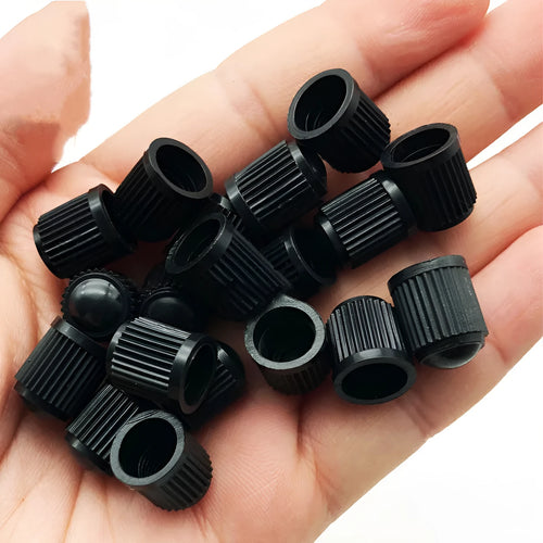 Black plastic tubeless valve with rubber construction for GM models American mouth standard