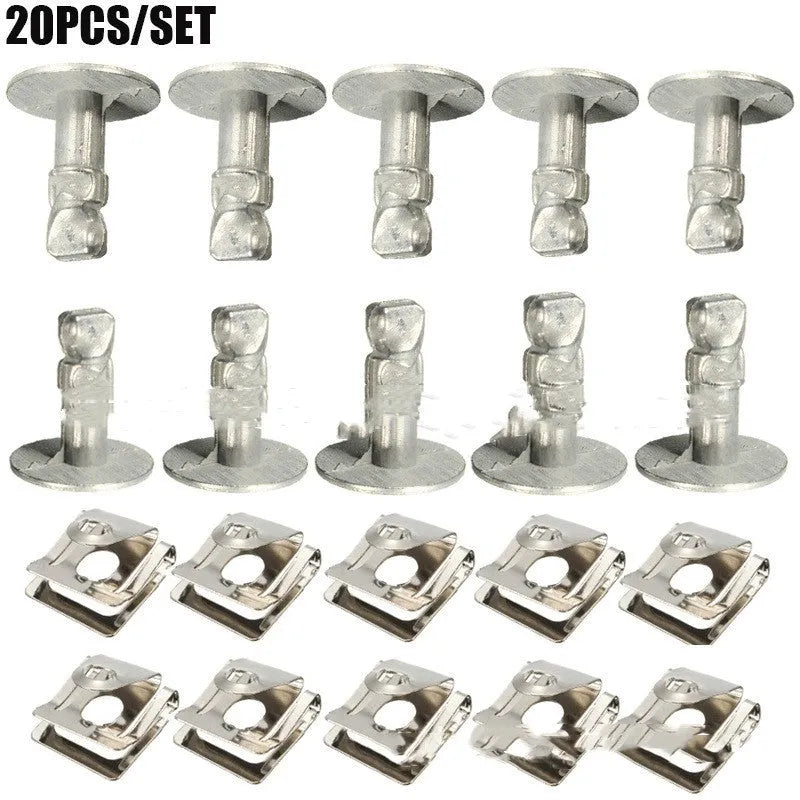 Set of 20 universal lower screws for engine transmission cover for Audi Volkswagen