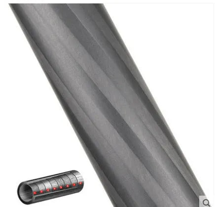 Black carbon fibre six-section camera monopod fully extended to maximum 1540mm height