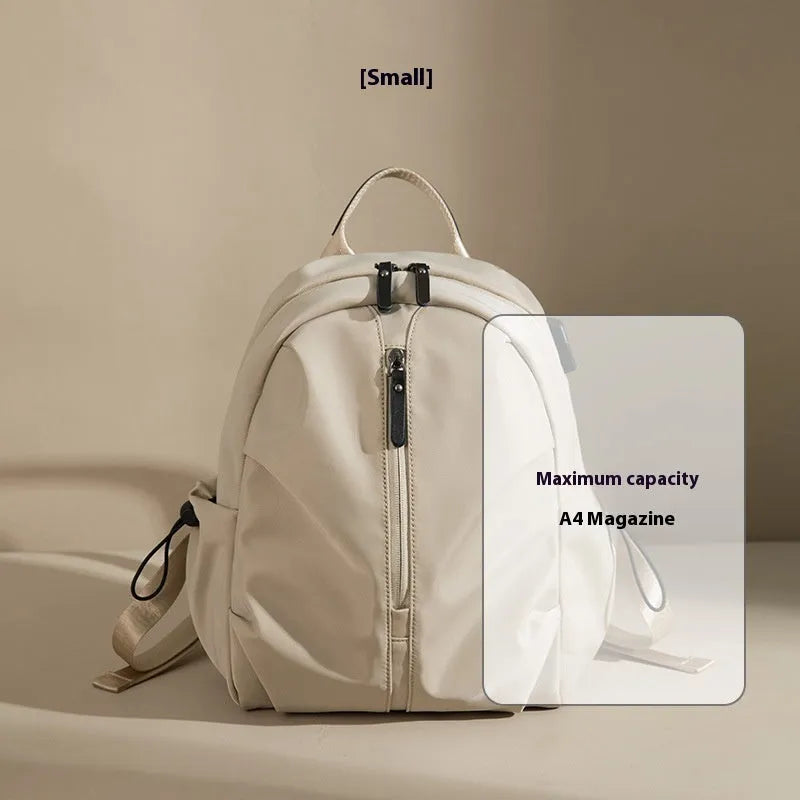 Women's Korean-style simple Oxford cloth business travel backpack in multiple colours with computer pocket and document pockets