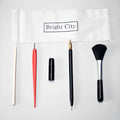 Scratch painting tools kit showing healing pen models, scrapers, brushes, and photo frames for creative art projects