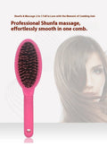 Black ring tooth hair extension comb made from ABS plastic