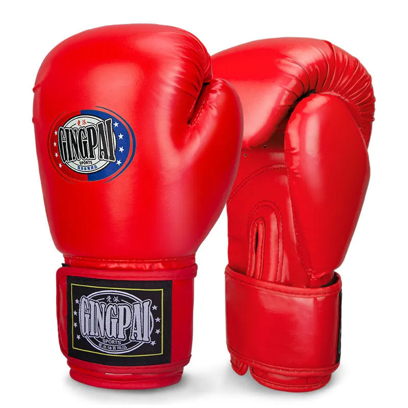 PU training boxing gloves in multiple colours and sizes for Sanda and fitness