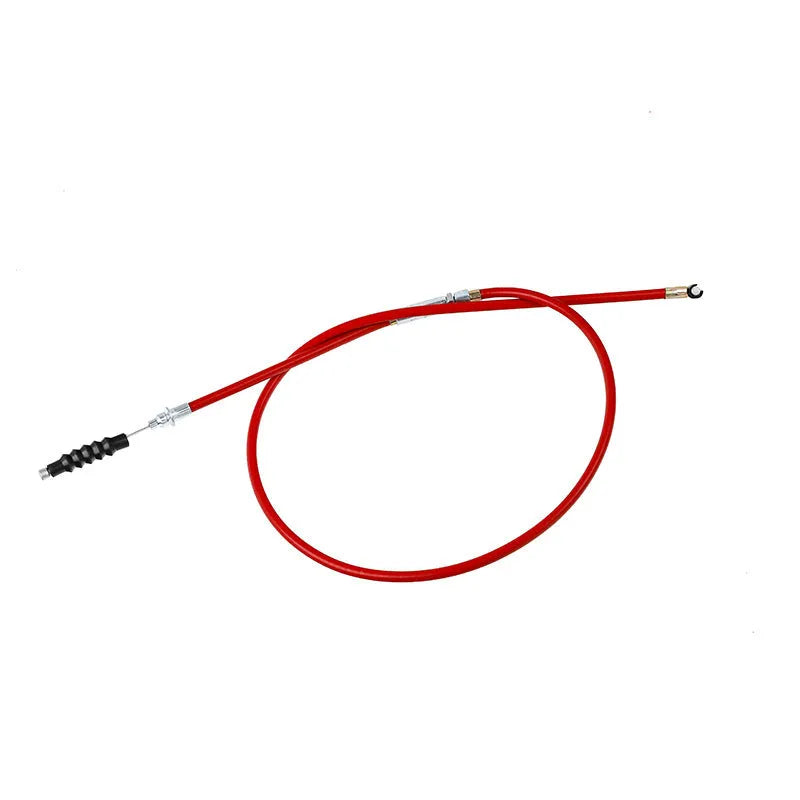 Scrambling motorcycle clutch cable 0.98 metres length for 110-125cc Apollo ATV in black blue red yellow options