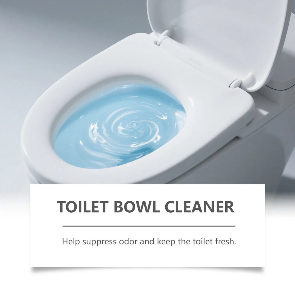 Four sachets of toilet cleaning powder for urine stain and odour removal, total 120g.