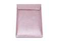 Rose gold microfiber leather laptop sleeve for MacBook Air 11.6 inch with non-woven interior