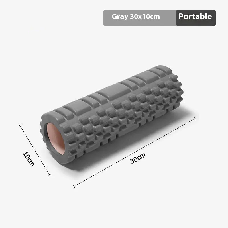 EVA foam roller for fitness recovery in multiple colour and size options