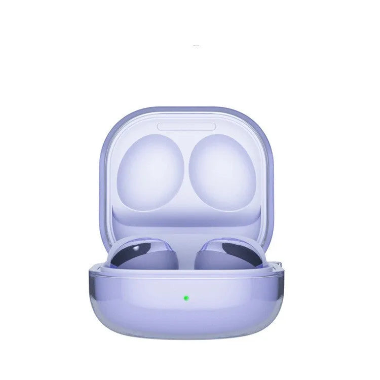 Bluetooth transparent clamshell ear case in translucent colours for DIY housing replacement