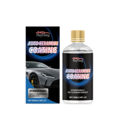 100ml automotive ceramic coating spray bottle with PTFE for car paint protection and hydrophobic layer