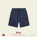 Children's cotton sports shorts in solid colours with loose fit design for active wear