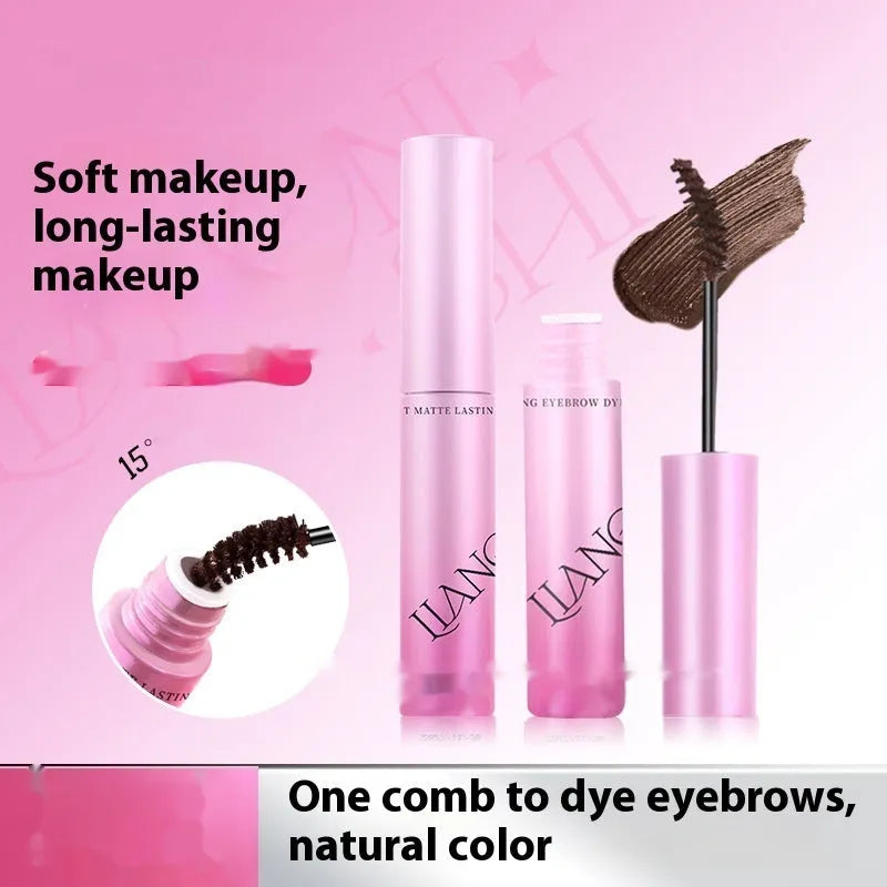 Long-lasting Velvet Fog Eyebrow Cream 4.5g in four shades including Milk Coffee Coconut Palm and Raw Latte