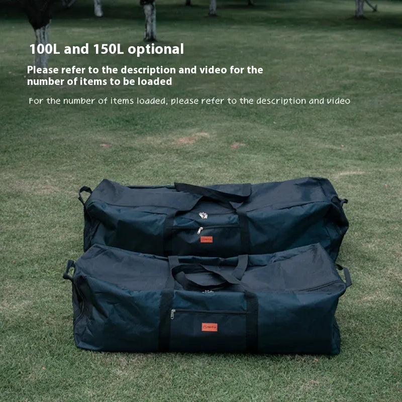 Large waterproof storage bag for camping tables and chairs in 1680D Oxford cloth