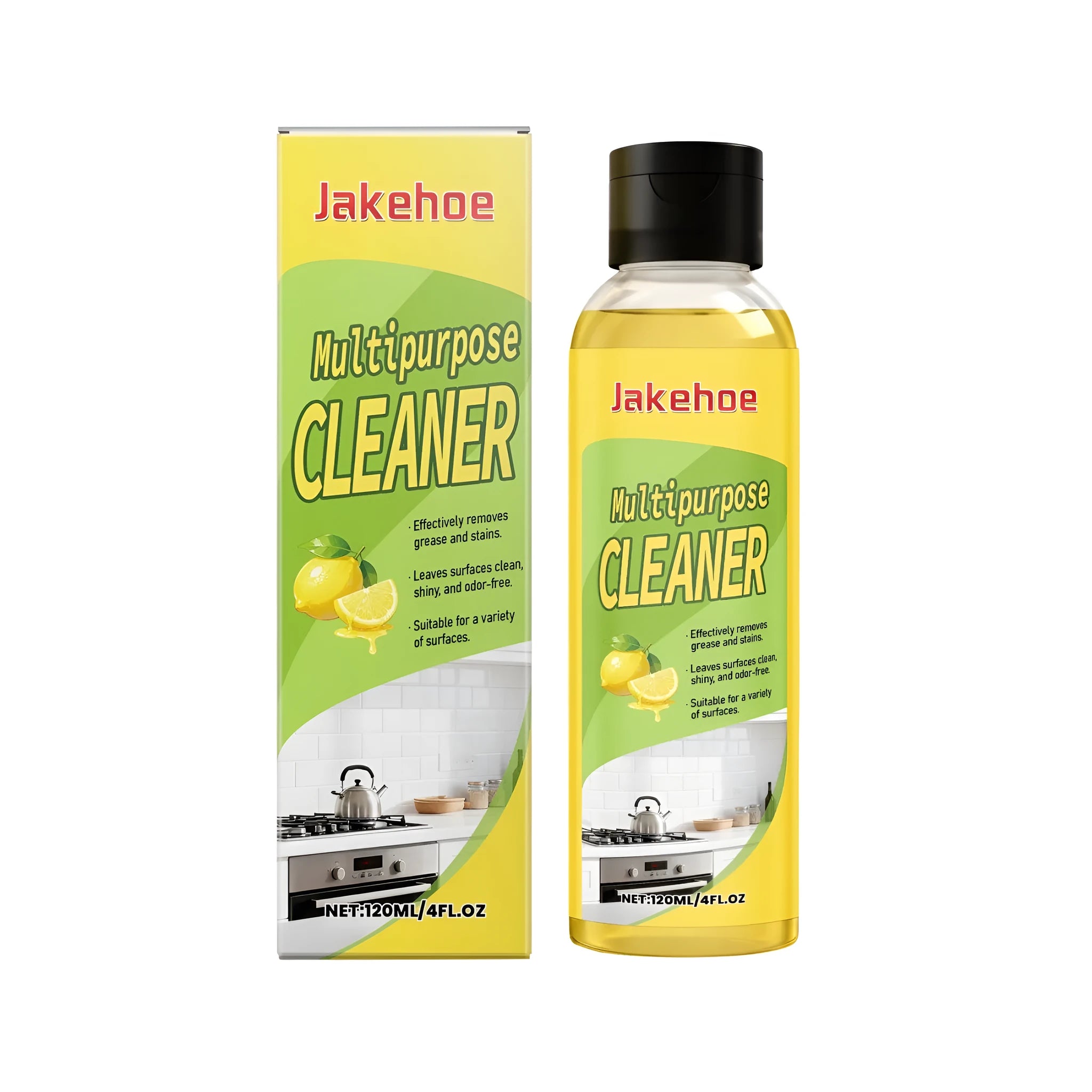 120ml multifunctional liquid cleaner bottle with surfactant formula for household surface cleaning