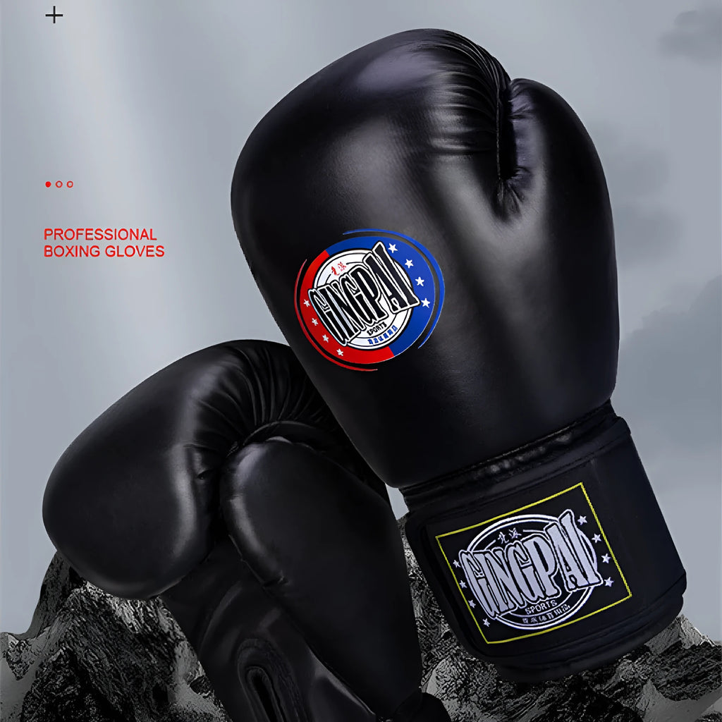PU training boxing gloves in multiple colours and sizes for Sanda and fitness