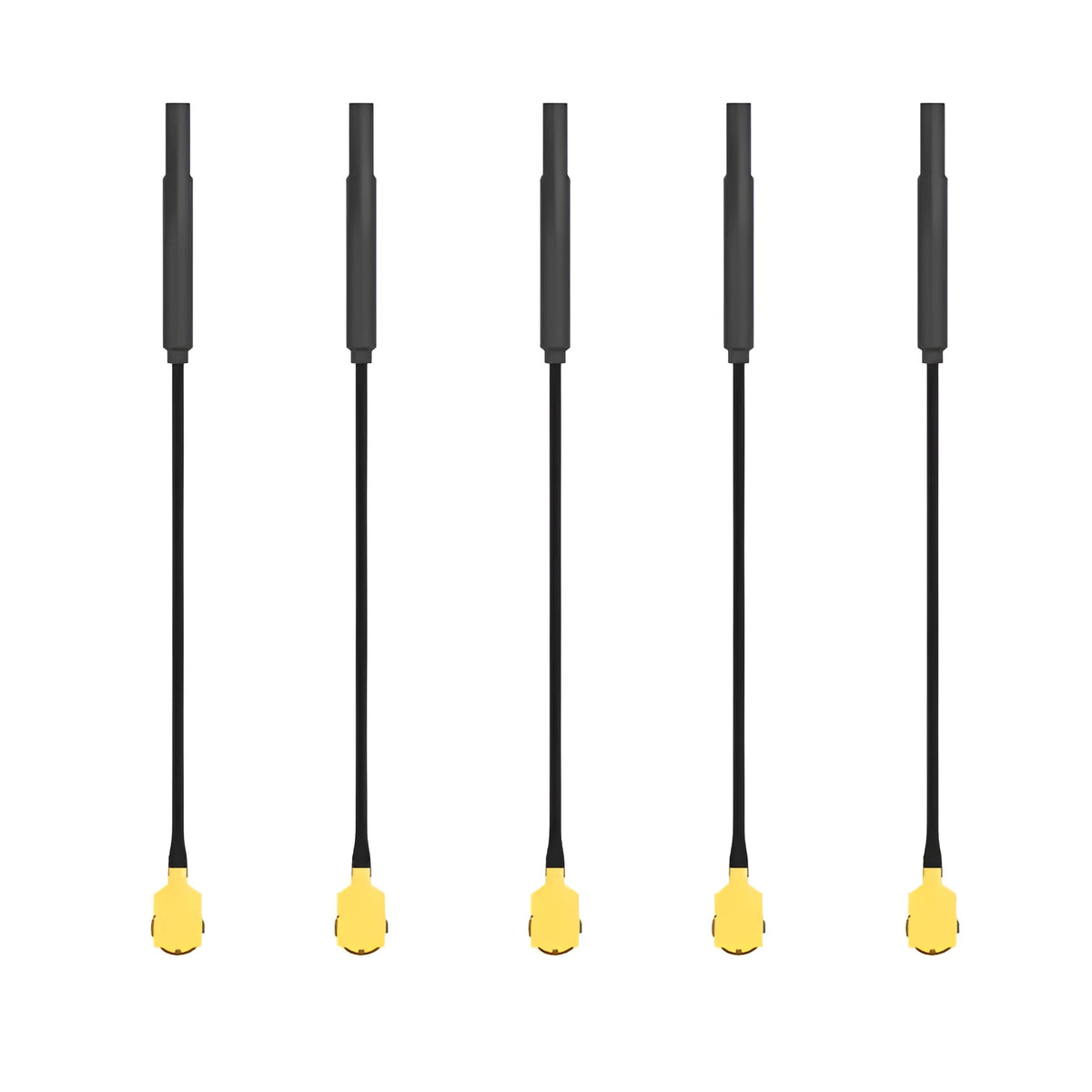 Pack of five 80mm 5.8G tube antennas for rack crossing machine accessories