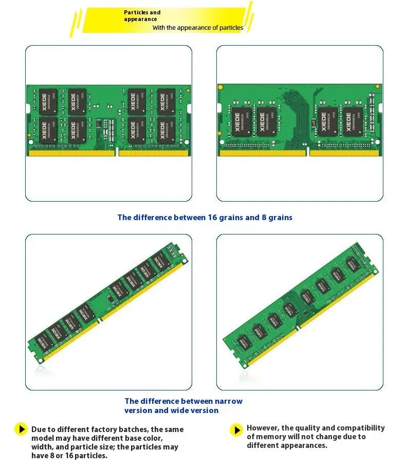 DDR3 4GB 1600MHz desktop memory module for AMD compatible systems