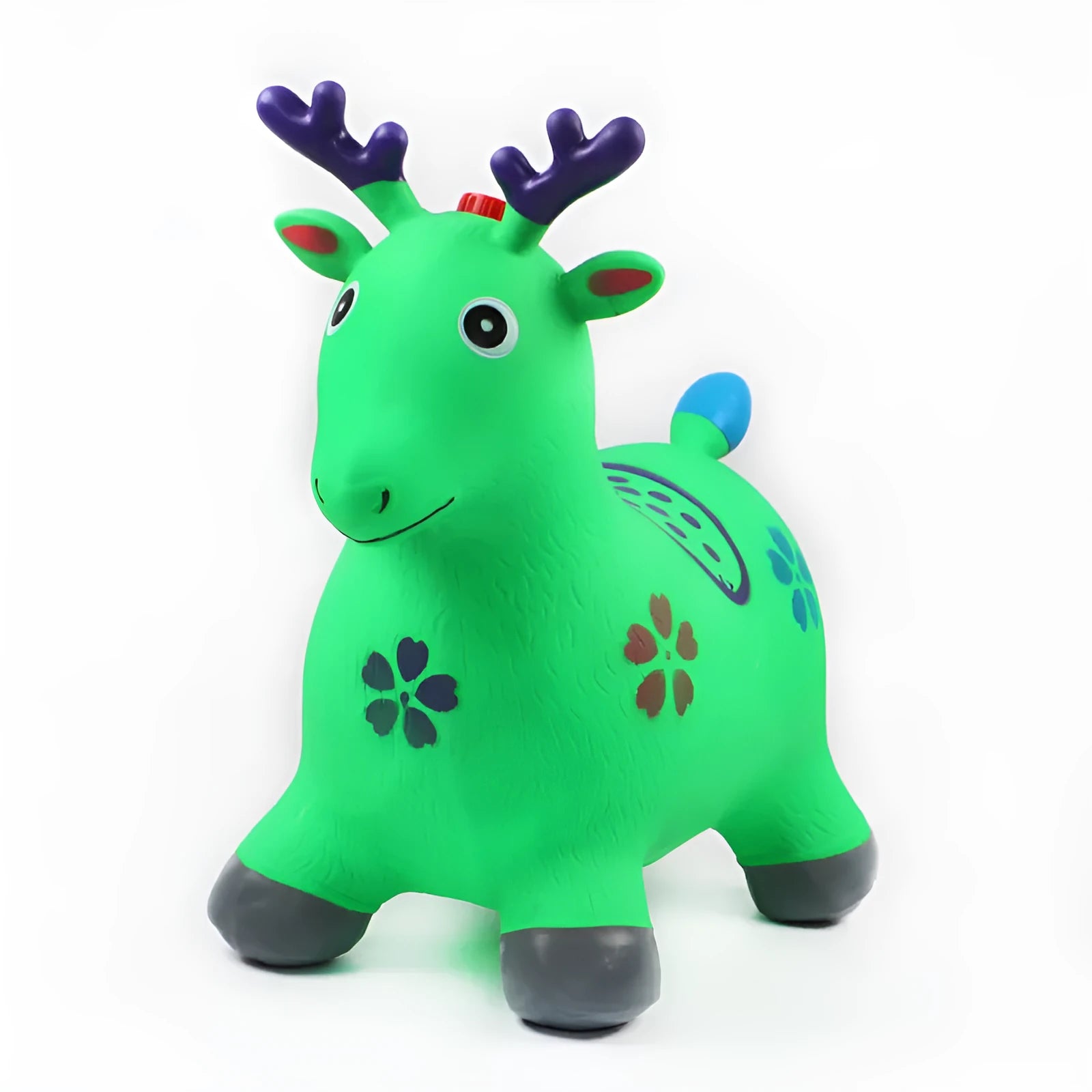 Children's PVC inflatable vaulting horse bouncy toy for ages 4-6