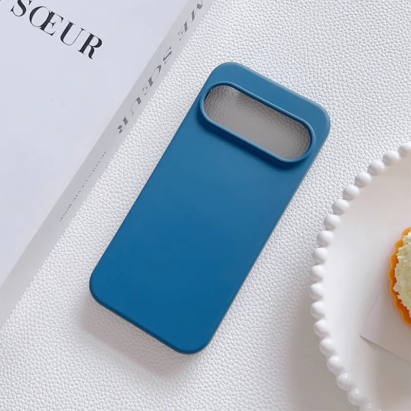 Rubik's Cube liquid silicone phone case for Google in antique white with shockproof protection