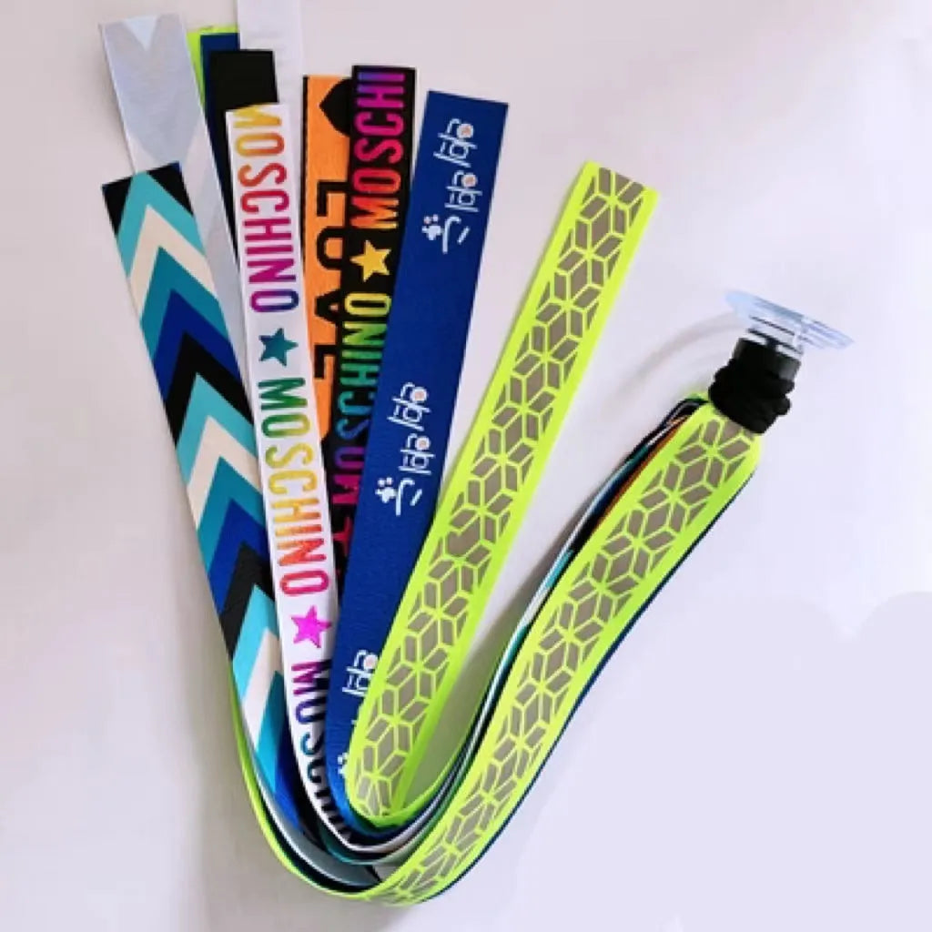 Children's helmet decorative streamers in multiple colours for skating and ski safety gear