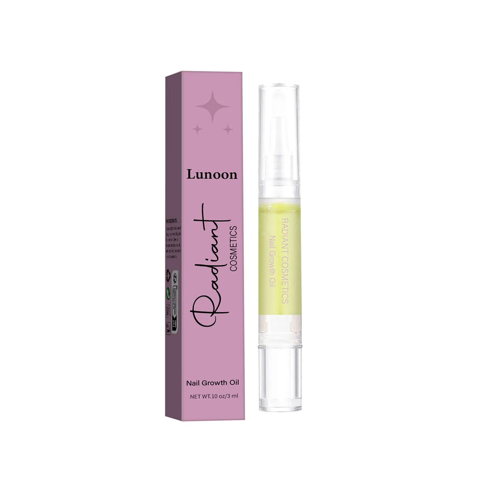 3ml nail growth treatment oil bottle for cuticle moisturising and wash-free application