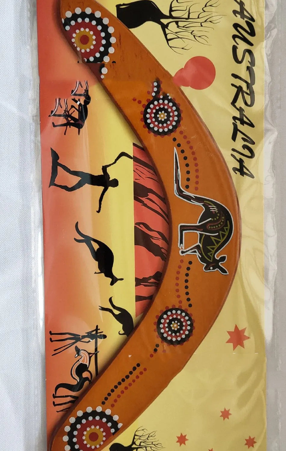 Wooden black V-shaped revolving dart with pull-back standard for outdoor juvenile sports play