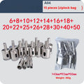 Electroplated tile rock plate drill bit set with one-piece steel construction, regular set options available
