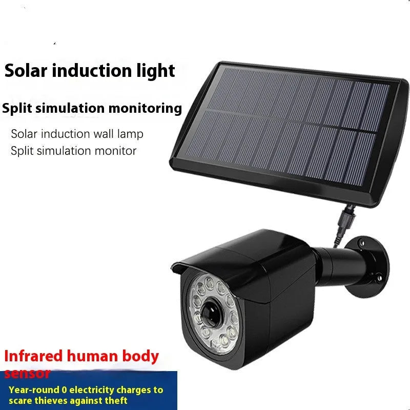 Solar lamp outdoor anti-thief lighting IP65 waterproof single white light integrated type modern simplicity
