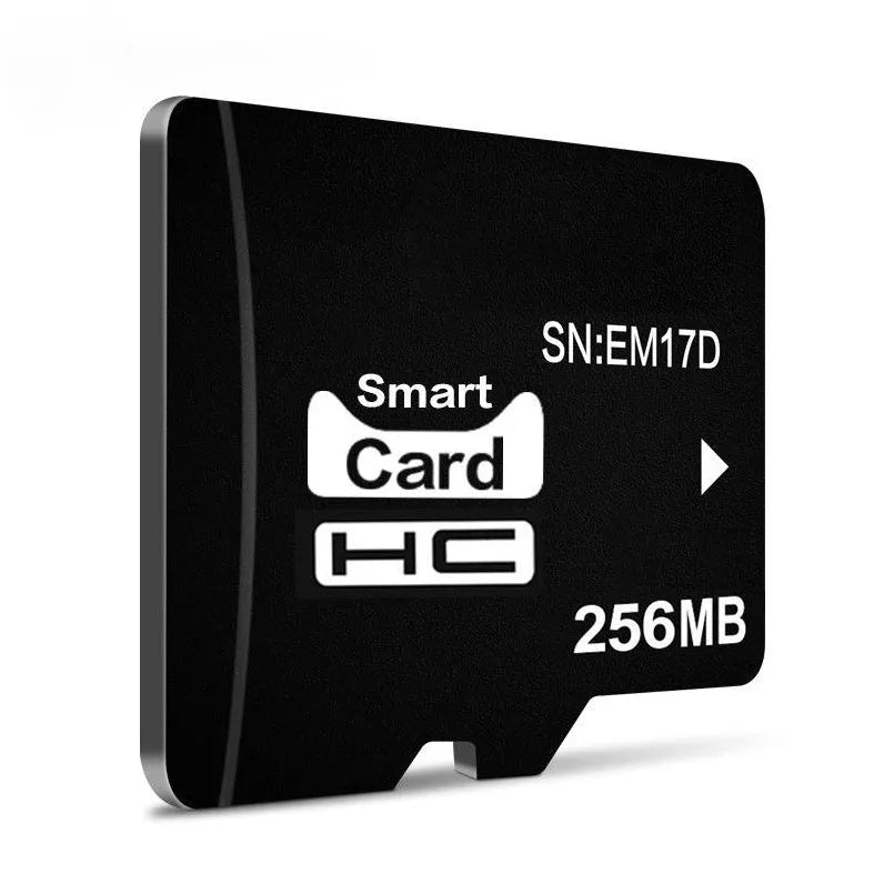256MB TF memory card with compact 11x15x1mm dimensions for digital devices