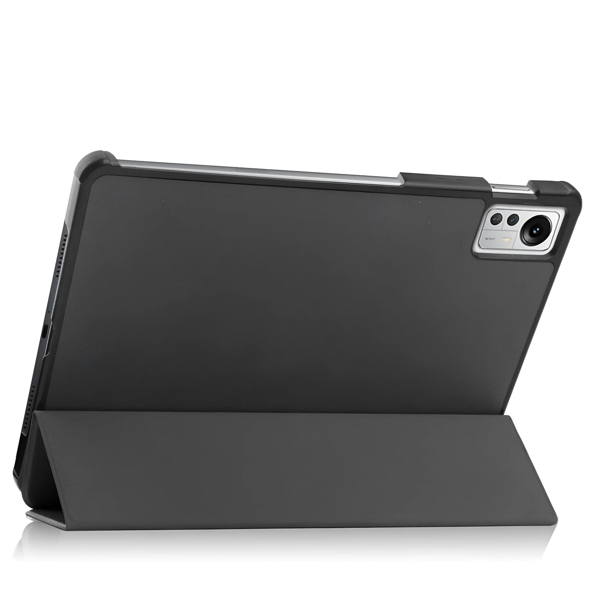 Ultra thin anti drop protective case for Xiaomi Pad 5 Pro 12.4 in black with tri-fold stand