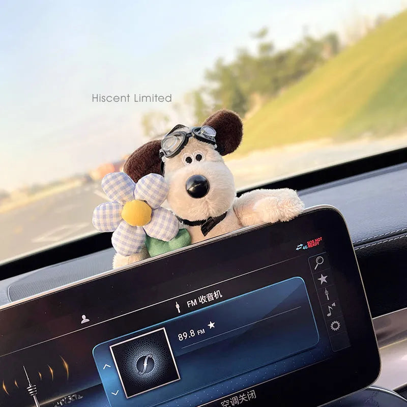 Cotton car dashboard ornament doll in character design options