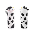 Cartoon animal style power bank 5000mAh in polar bear design with PVC shell portable charger
