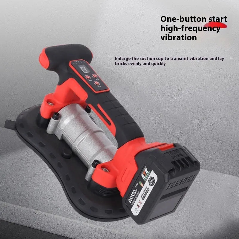 21V battery-powered tile laying machine for applying adhesive and installing wall tiles up to 200cm wide
