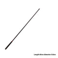 A resin measuring tape pointer tool for sewing and craft projects in various lengths.