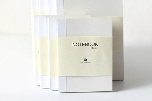 Basic manual fixed page refill diary with 80 sheets in blank, checkered, or lined styles