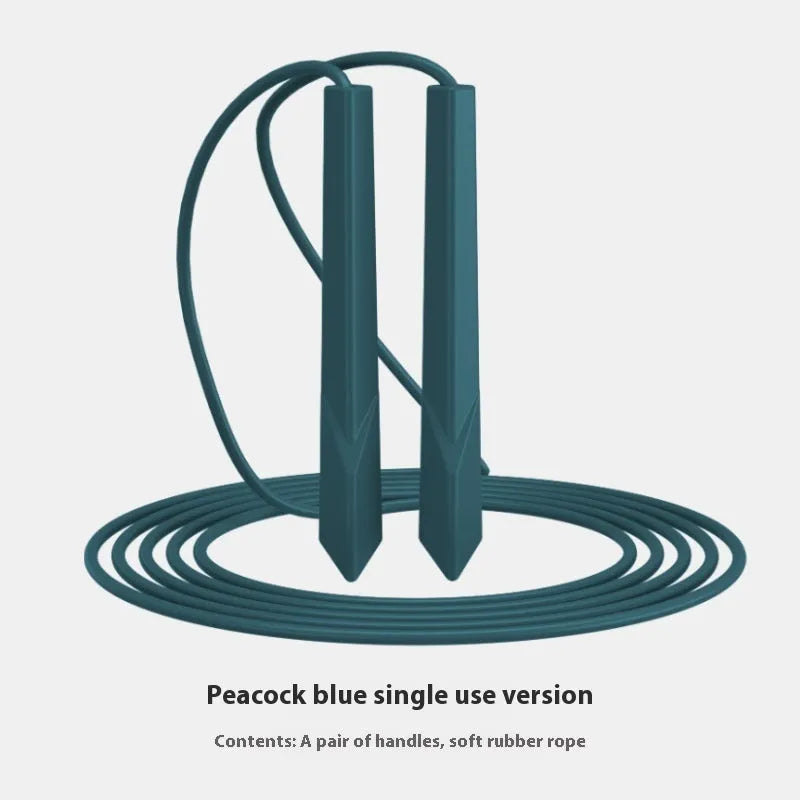 2.8 metre PVC fitness rope with plastic handles in multiple colour options