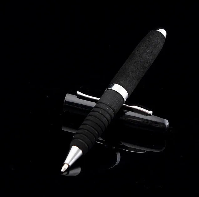 EVA metal cap mini ballpoint pen with compact 112mm design and choice of seven ink colours