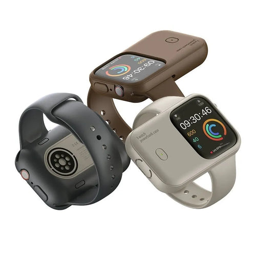 Apple Watch portable wireless charging case power bank with silicone protective case