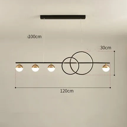 Rectangular aluminium LED ceiling light in black or gold with remote control for dimming