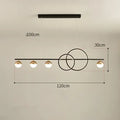 Rectangular aluminium LED ceiling light in black or gold with remote control for dimming