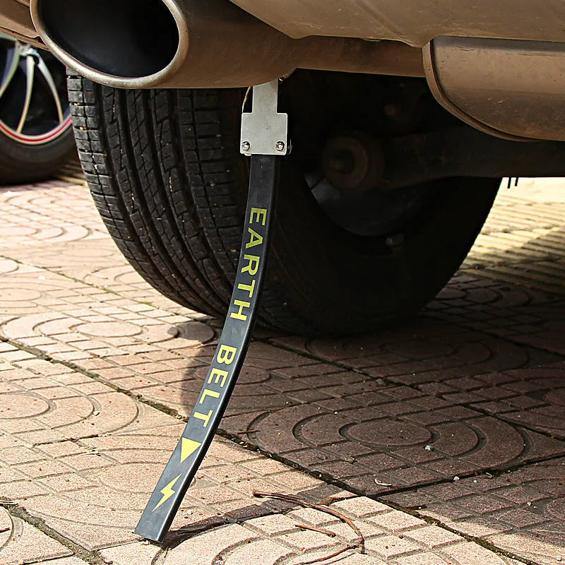 Black car electrostatic grounding chain with 370mm length for static discharge protection