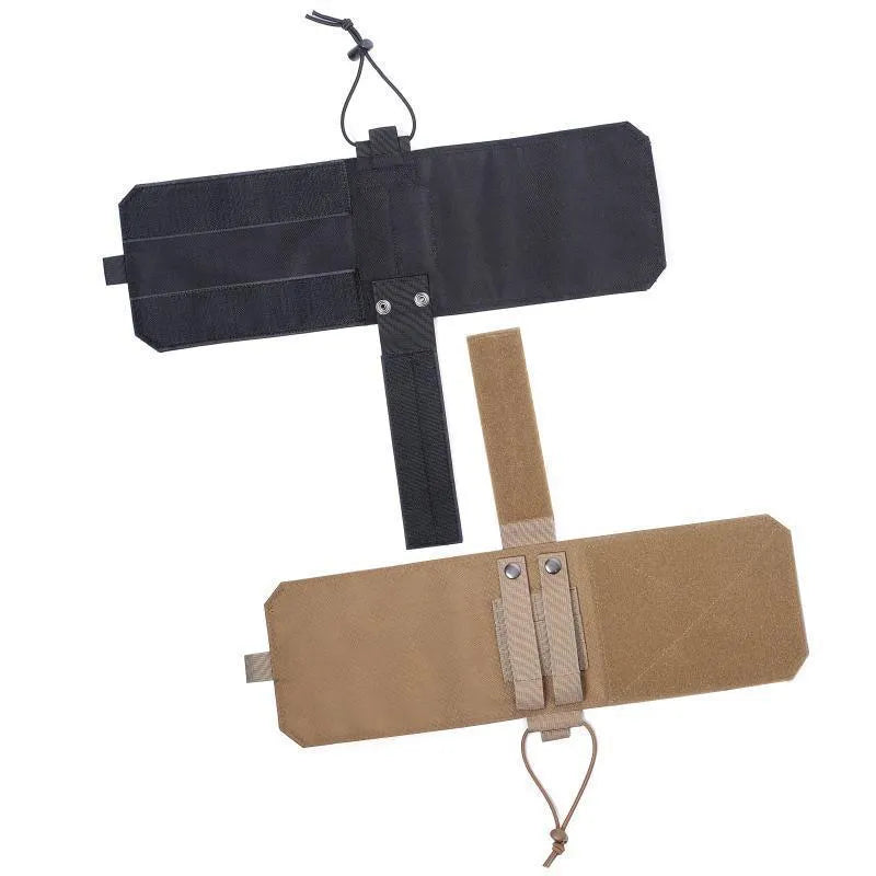 Outdoor adjustable Oxford cloth heat-holding bottle cover in black colour