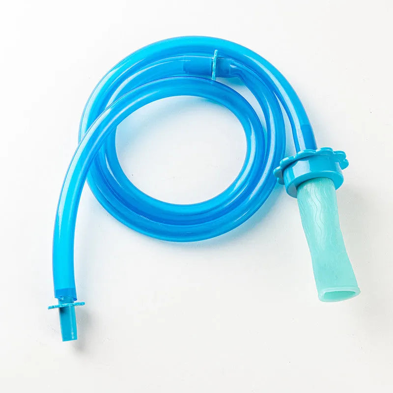 Silicone universal connector shower pipe in OPP bag packaging, flexible and portable design