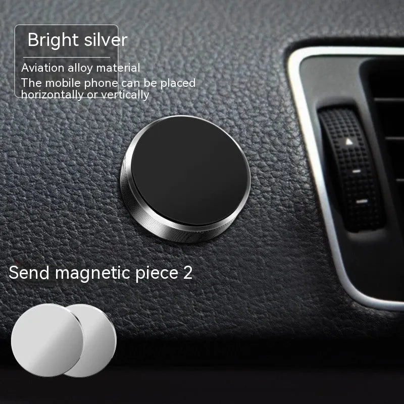 Dot magnetic car phone holder with air vent clip in zinc alloy construction