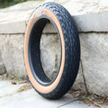 20x4.0 inch brown rubber replacement tyre for snowmobiles and electric beach cars